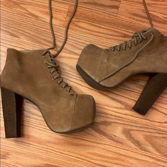 Suede Jeffrey Campbell Litas - Picture 3 of 3
